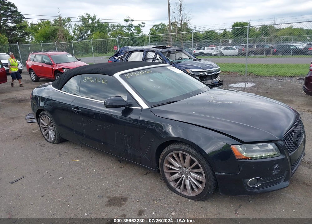 2012 AUDI A5 2.0T PREMIUM VIN: WAUVFAFH0CN000849