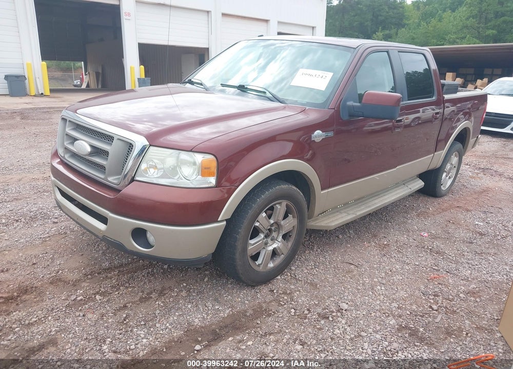 2007 FORD F-150 LARIAT/XLT VIN: 1FTPW12VX7KD02101