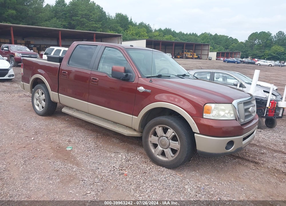 2007 FORD F-150 LARIAT/XLT VIN: 1FTPW12VX7KD02101