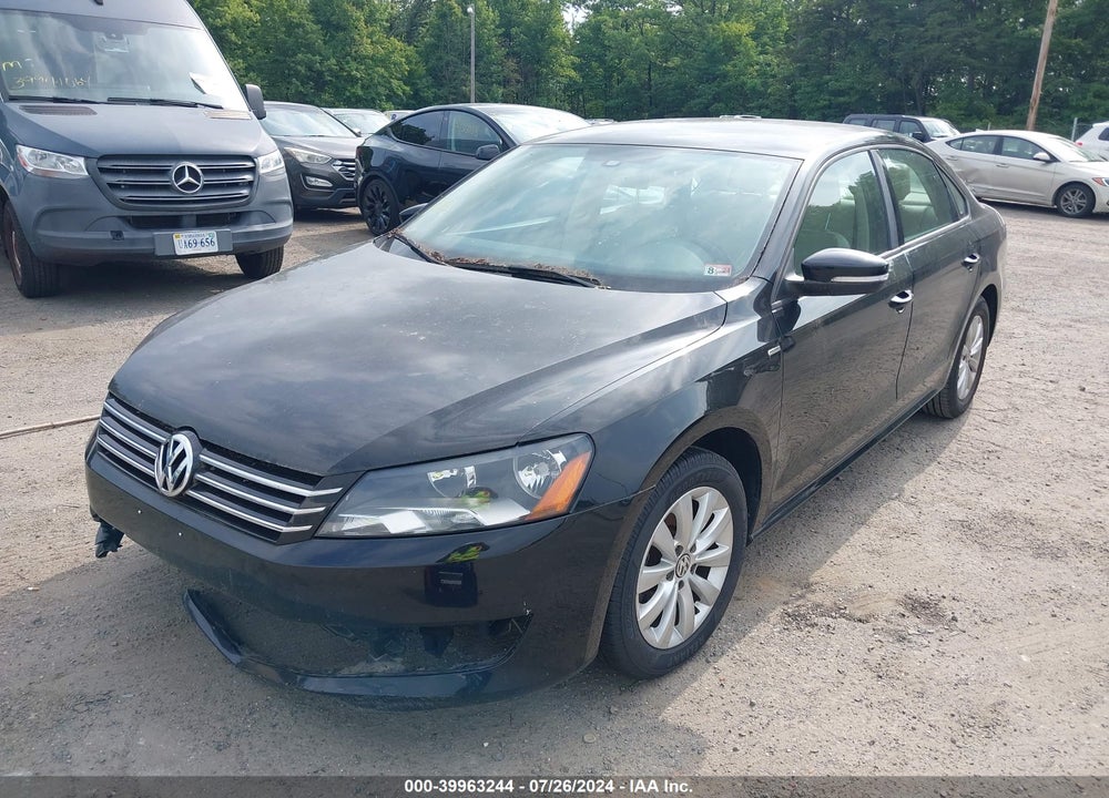 2014 VOLKSWAGEN PASSAT 1.8T WOLFSBURG EDITION VIN: 1VWAT7A33EC113389