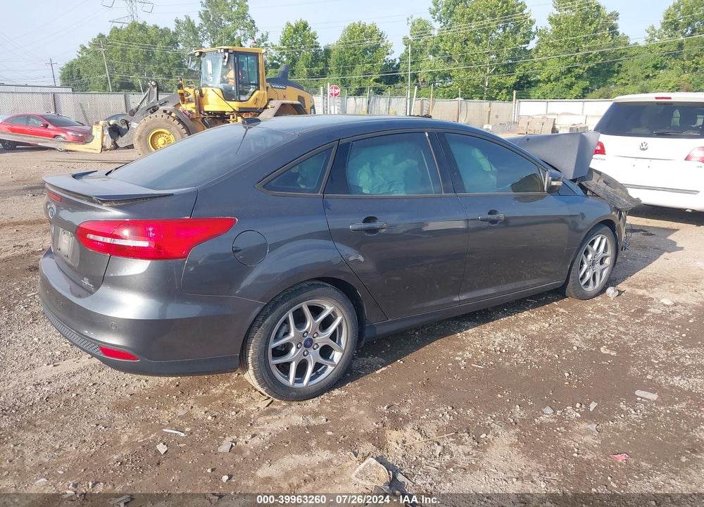 2015 FORD FOCUS SE VIN: 1FADP3F25FL311377