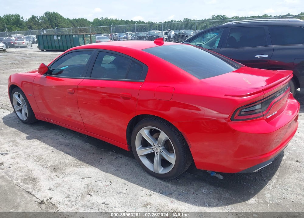 2017 DODGE CHARGER R/T RWD VIN: 2C3CDXCT5HH609290