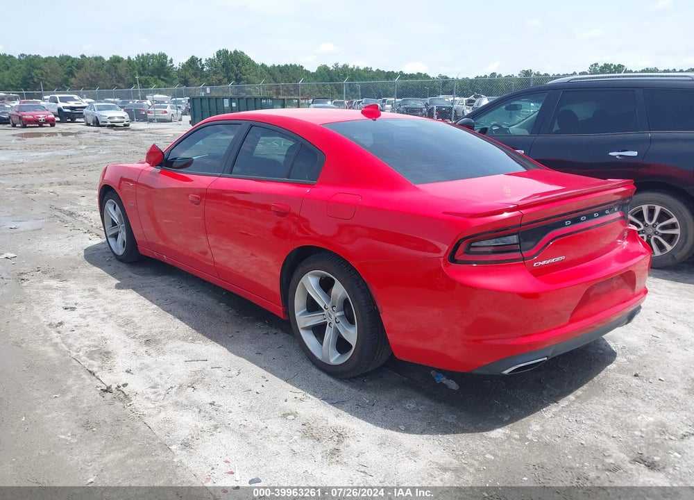 2017 DODGE CHARGER R/T RWD VIN: 2C3CDXCT5HH609290