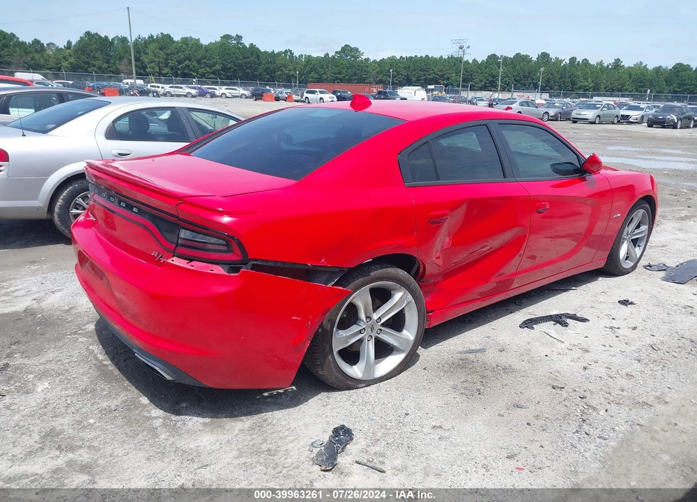2017 DODGE CHARGER R/T RWD VIN: 2C3CDXCT5HH609290