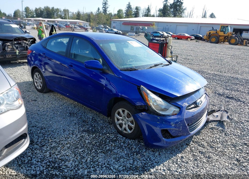 2014 HYUNDAI ACCENT GLS VIN: KMHCT4AE7EU700616