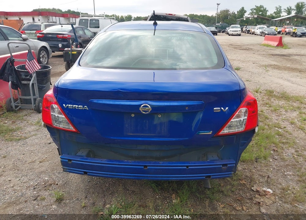 2012 NISSAN VERSA VIN: 3N1CN7AP5CL836867