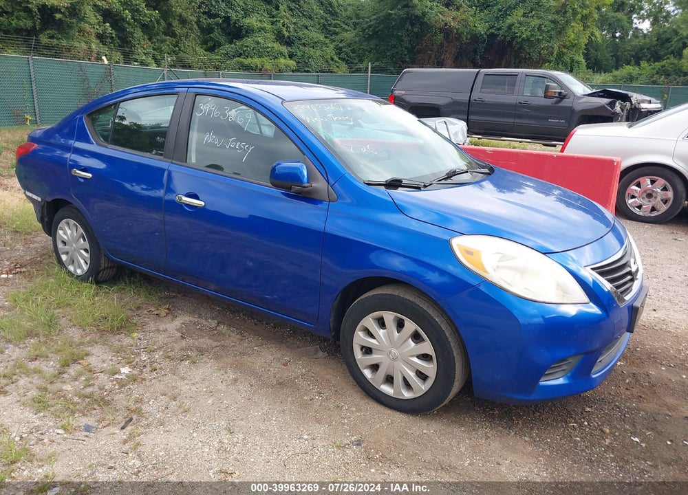 2012 NISSAN VERSA VIN: 3N1CN7AP5CL836867