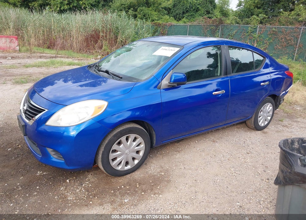 2012 NISSAN VERSA VIN: 3N1CN7AP5CL836867
