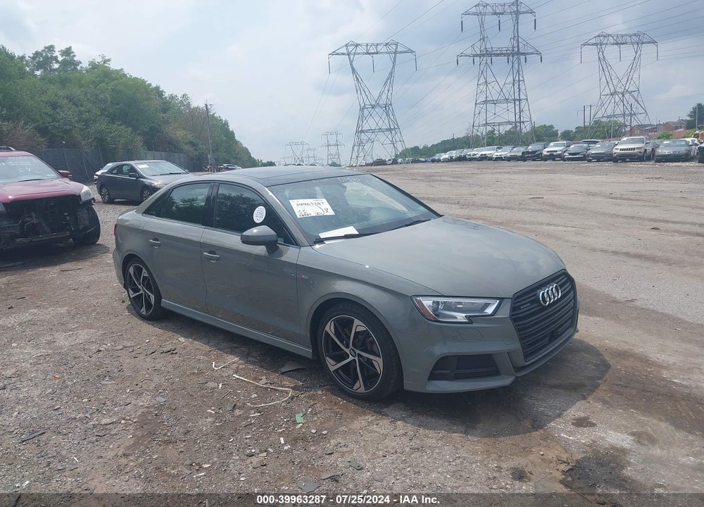 2020 AUDI A3 PREMIUM 45 TFSI S LINE QUATTRO S TRONIC VIN: WAUBEGFF9LA015221