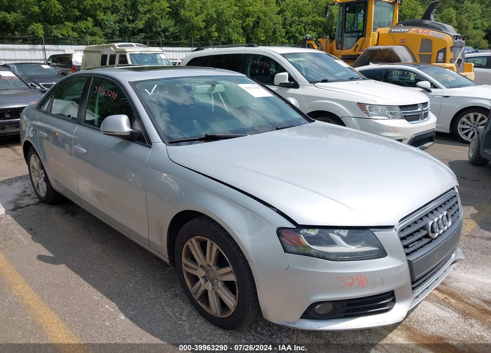 2009 AUDI A4 2.0T PREMIUM VIN: WAULF78K79N058792
