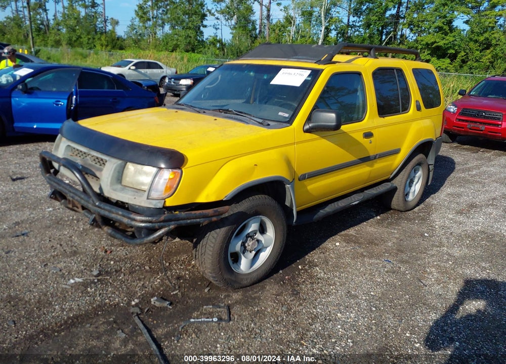 2001 NISSAN XTERRA SE VIN: 5N1ED28Y91C569988