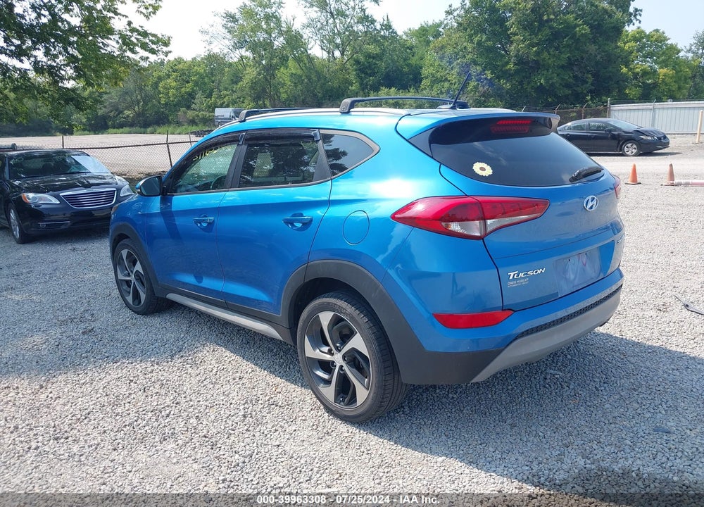 2017 HYUNDAI TUCSON SPORT VIN: KM8J33A27HU459281