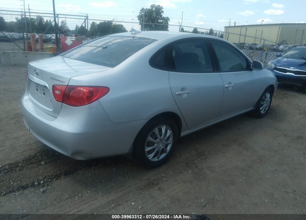 2010 HYUNDAI ELANTRA GLS VIN: KMHDU4AD2AU845081