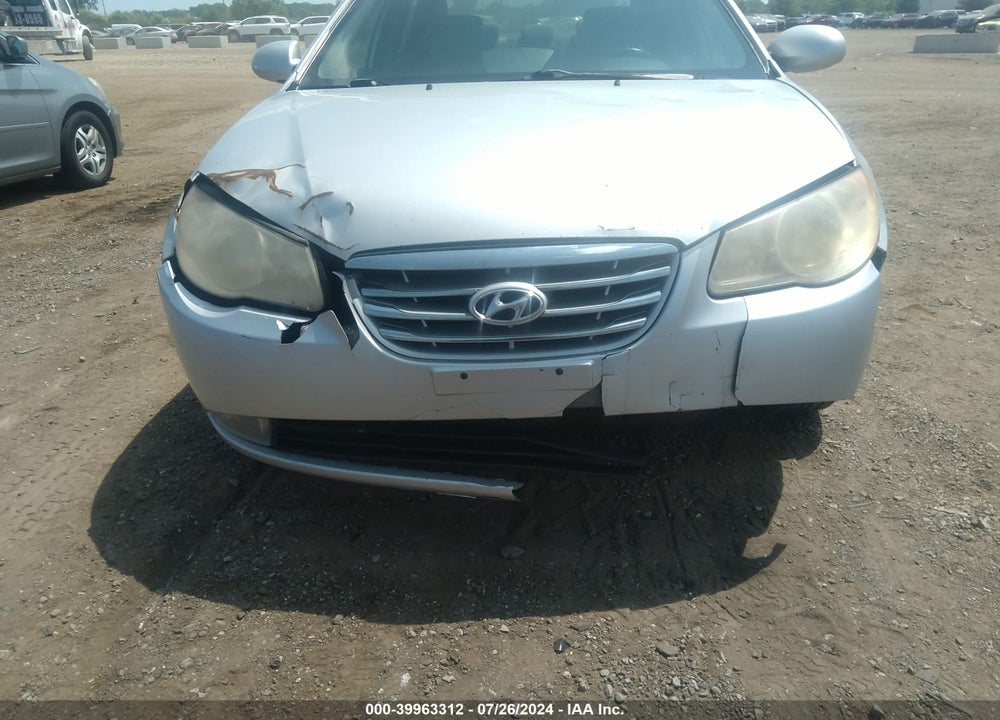 2010 HYUNDAI ELANTRA GLS VIN: KMHDU4AD2AU845081