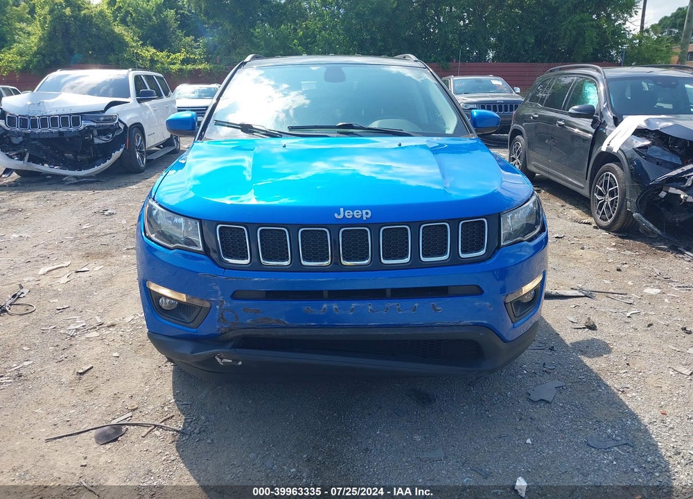 2018 JEEP COMPASS LATITUDE 4X4 VIN: 3C4NJDBB1JT456814