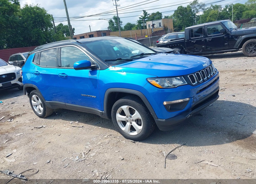 2018 JEEP COMPASS LATITUDE 4X4 VIN: 3C4NJDBB1JT456814
