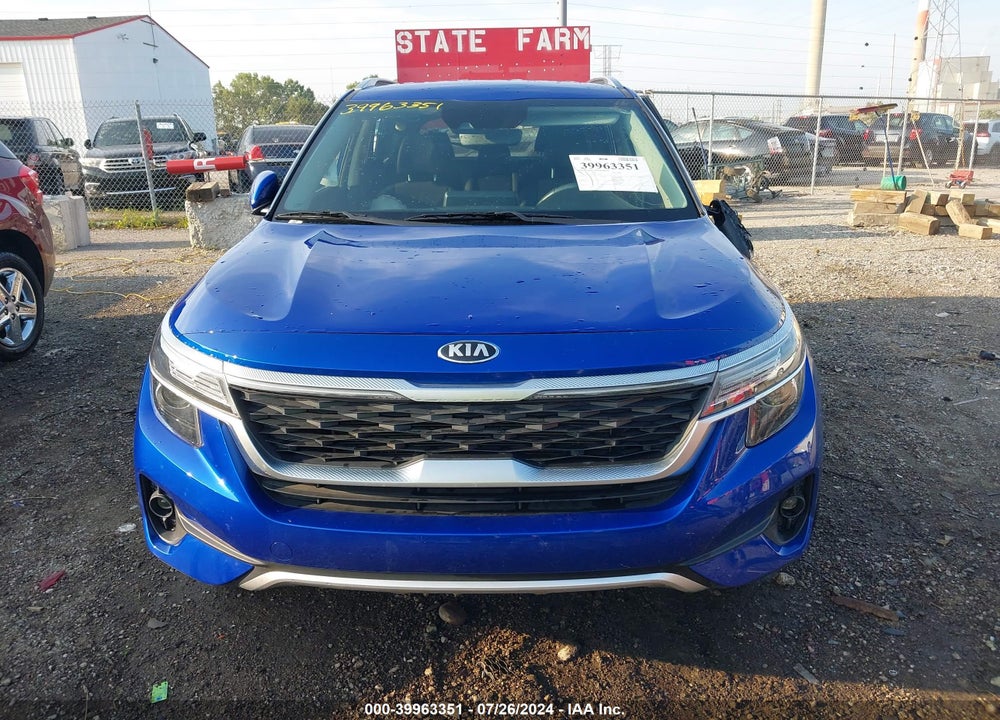 2021 KIA SELTOS S VIN: KNDEUCAA3M7124599