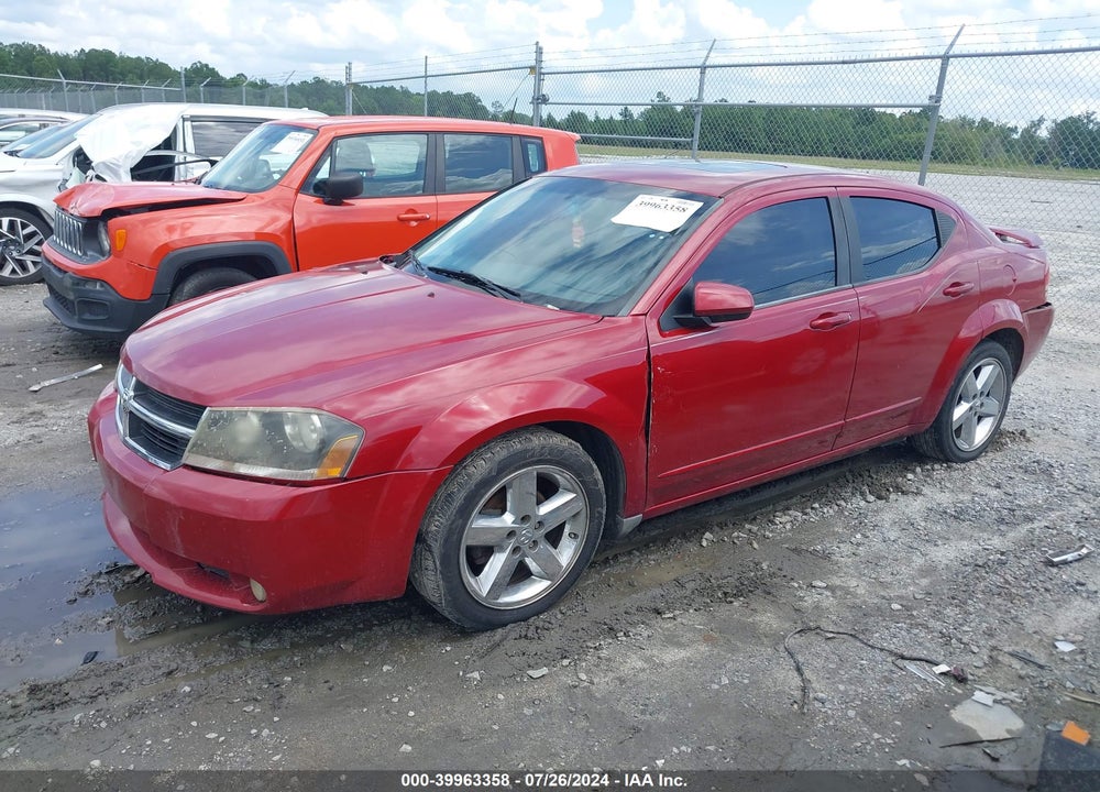 2008 DODGE AVENGER R/T VIN: 1B3LC76M58N128418