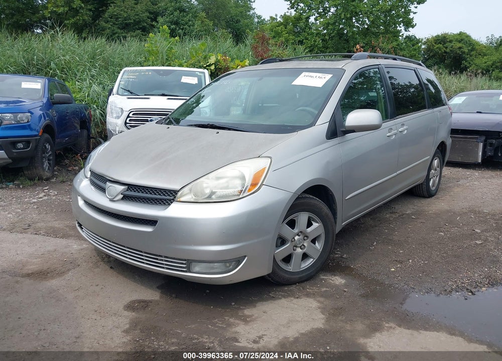 2005 TOYOTA SIENNA XLE VIN: 5TDZA22C25S277289