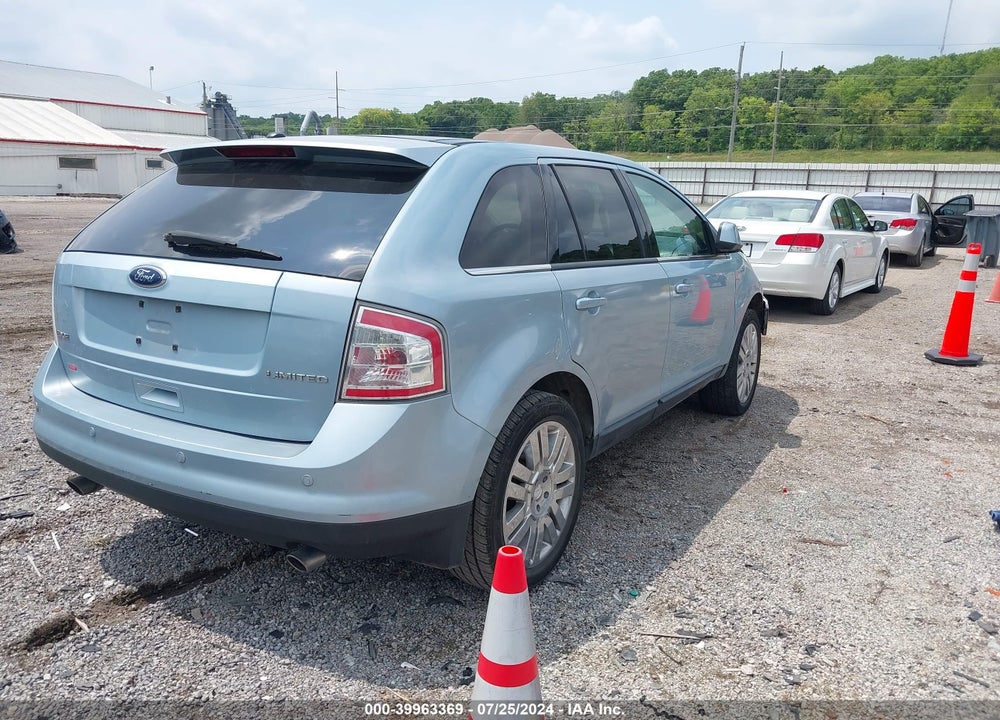 2008 FORD EDGE LIMITED VIN: 2FMDK39C38BA97260