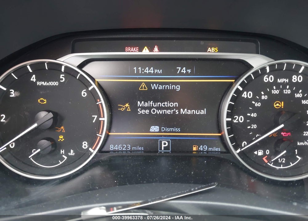 2022 NISSAN ALTIMA SR FWD VIN: 1N4BL4CV3NN303286