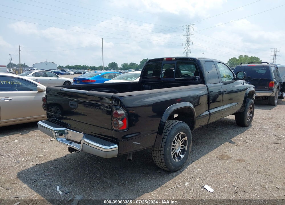 2000 DODGE DAKOTA SLT/SPORT VIN: 1B7GG22X5YS567725
