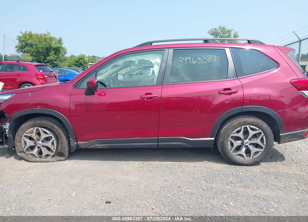 2019 SUBARU FORESTER PREMIUM VIN: JF2SKAEC2KH419386