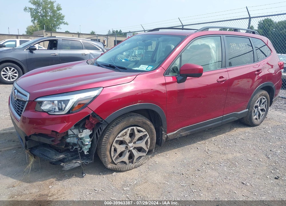 2019 SUBARU FORESTER PREMIUM VIN: JF2SKAEC2KH419386