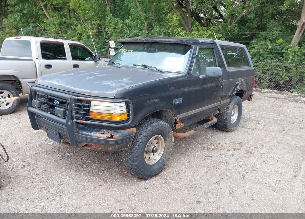 1995 FORD BRONCO U100 VIN: 1FMEU15HXSLA98109