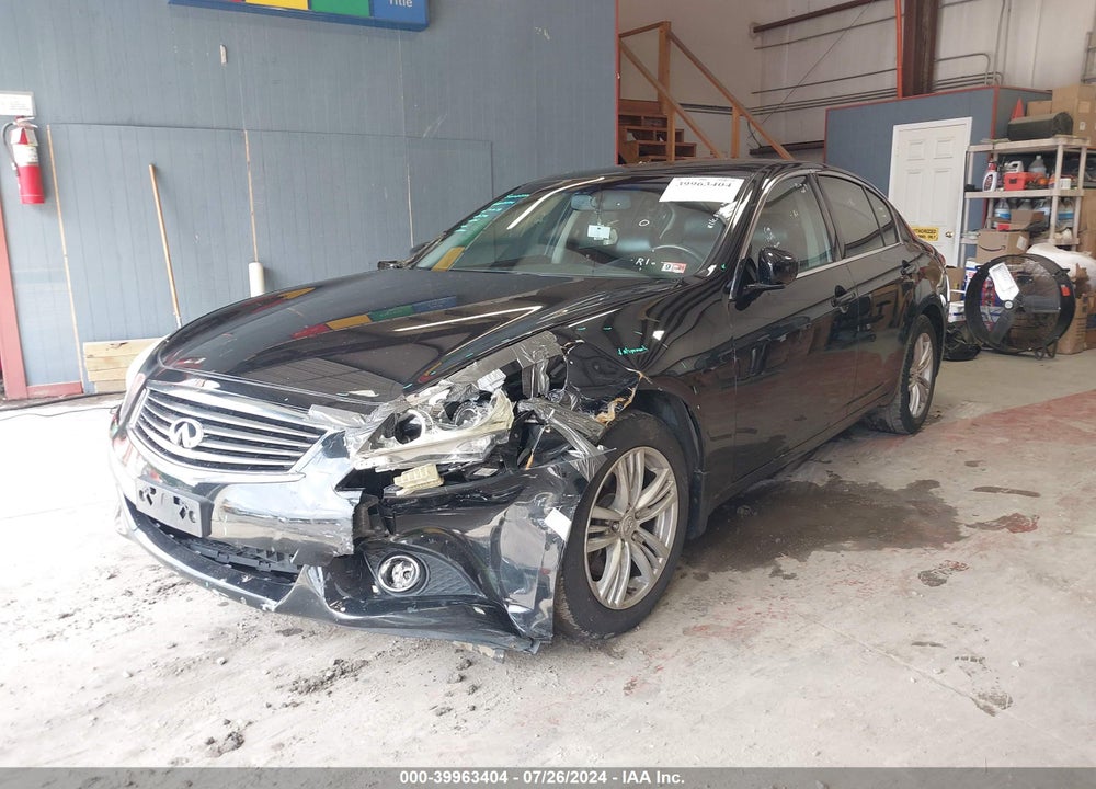 2011 INFINITI G37X VIN: JN1CV6AR2BM410697