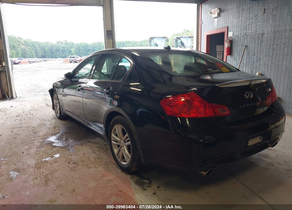 2011 INFINITI G37X VIN: JN1CV6AR2BM410697
