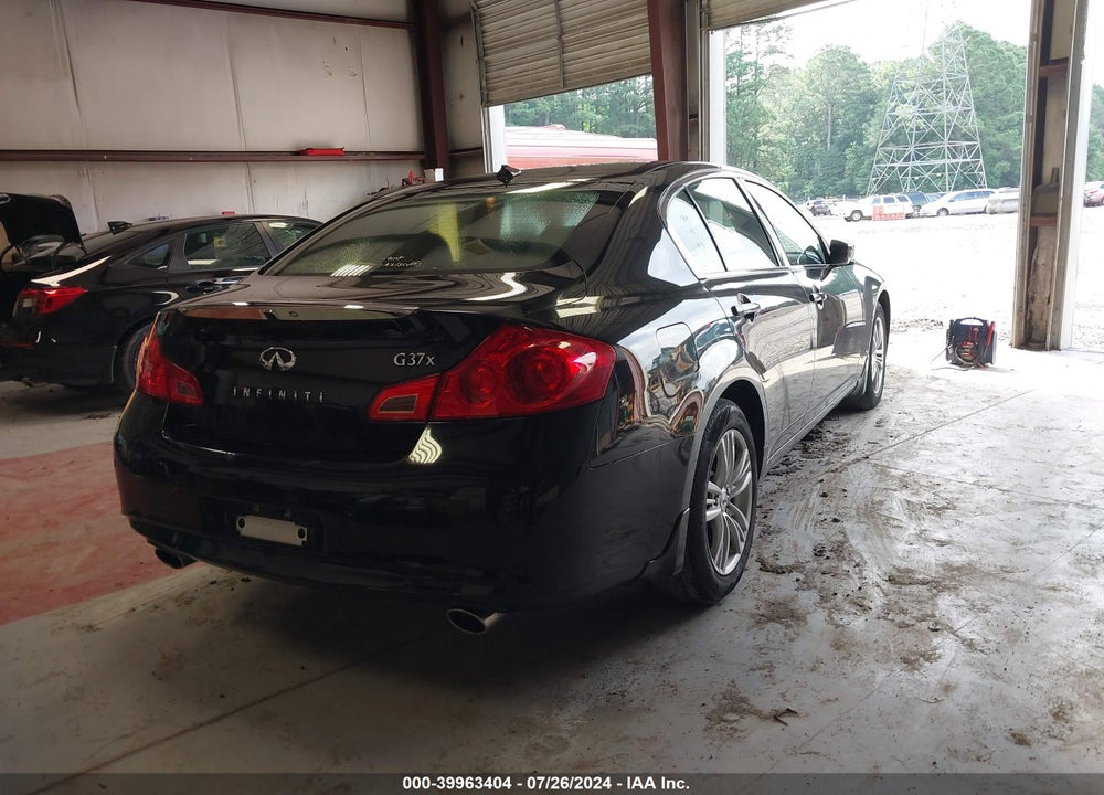 2011 INFINITI G37X VIN: JN1CV6AR2BM410697