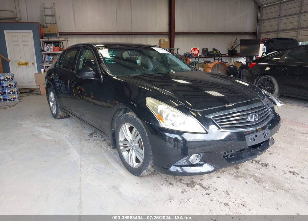 2011 INFINITI G37X VIN: JN1CV6AR2BM410697