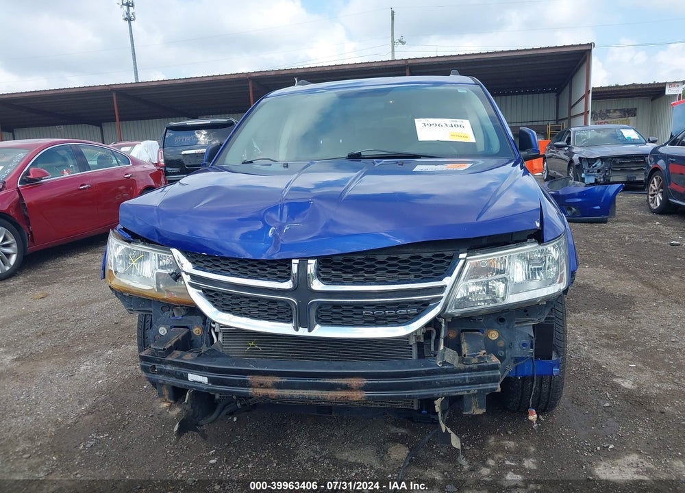 2012 DODGE JOURNEY SXT VIN: 3C4PDDBG1CT220887