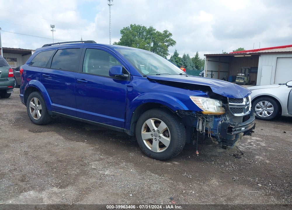 2012 DODGE JOURNEY SXT VIN: 3C4PDDBG1CT220887