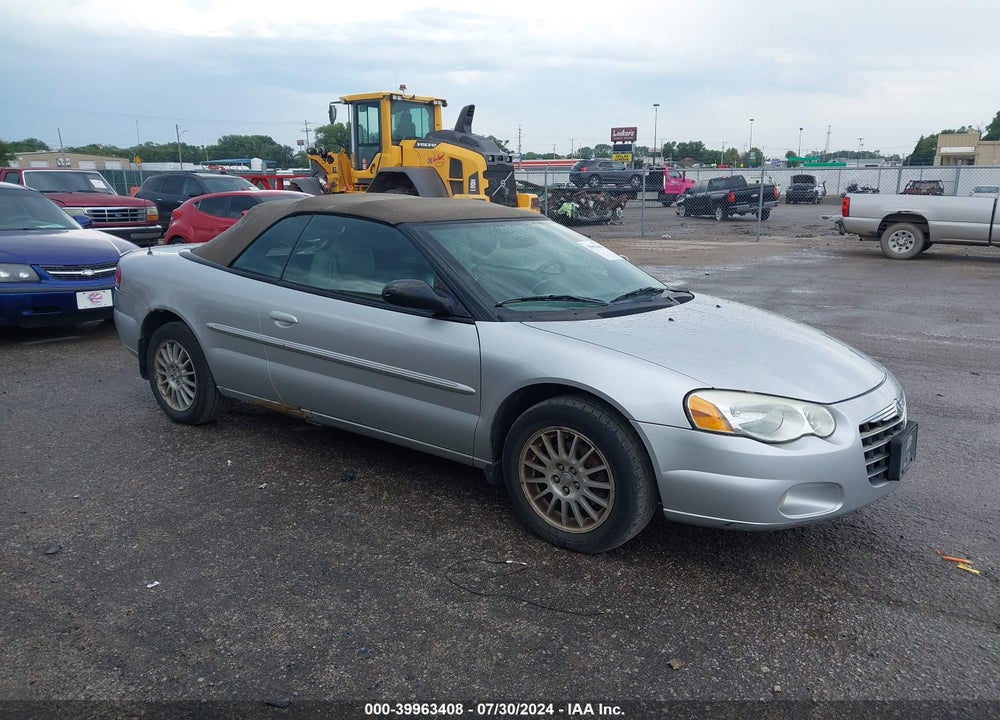 2006 CHRYSLER SEBRING TOURING VIN: 1C3EL55R26N149088