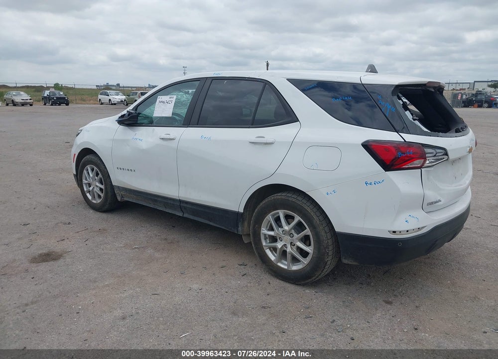 2022 CHEVROLET EQUINOX FWD LS VIN: 3GNAXHEV0NS104739