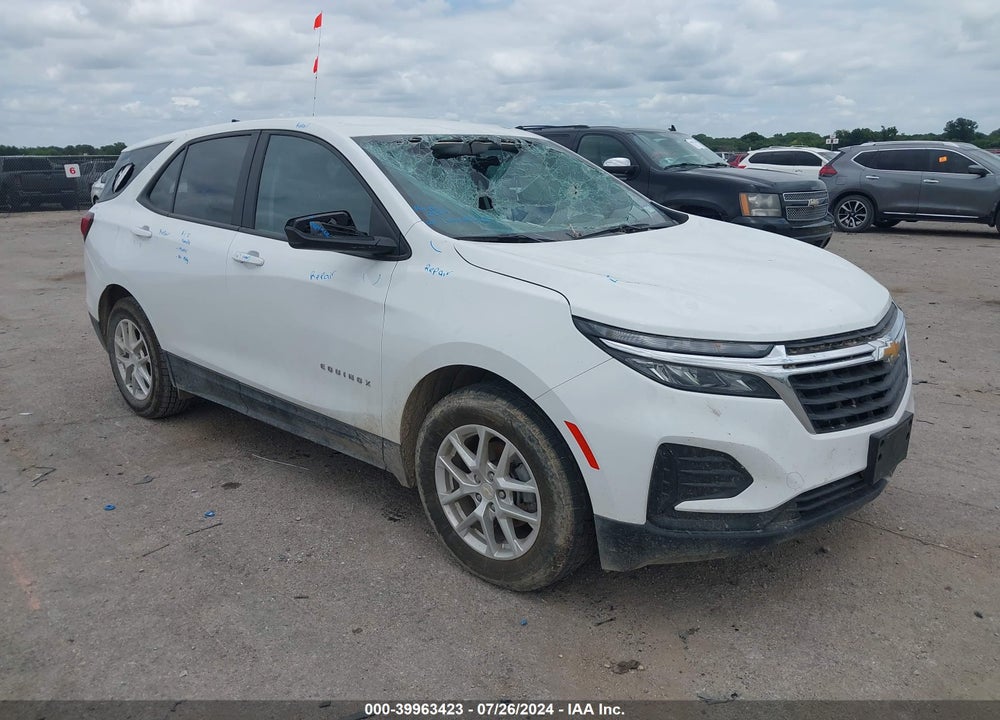 2022 CHEVROLET EQUINOX FWD LS VIN: 3GNAXHEV0NS104739