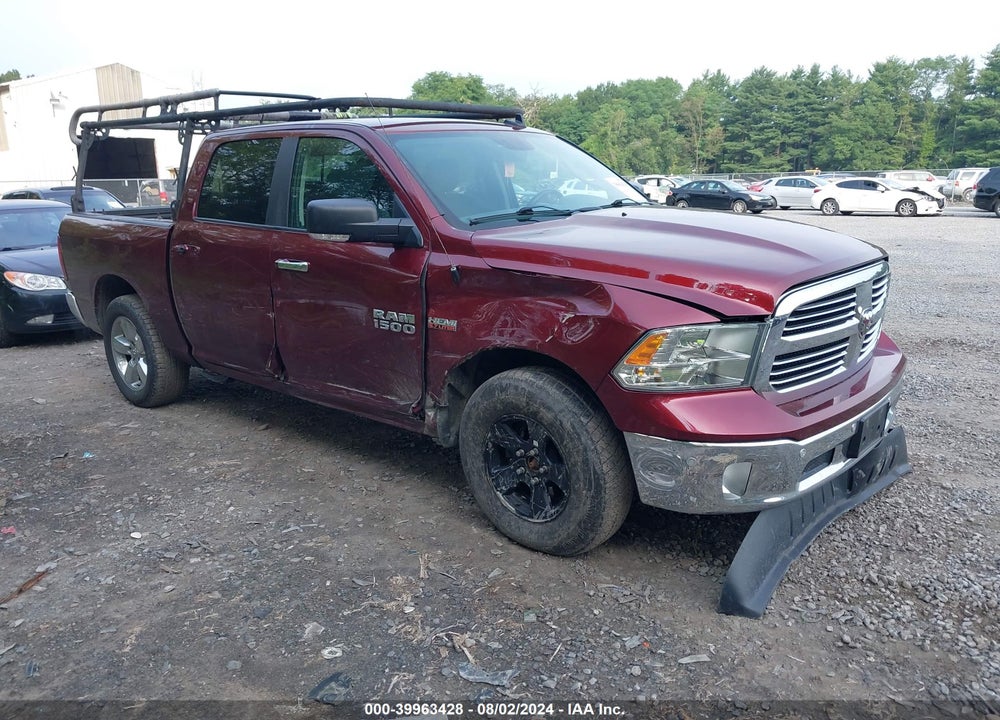 2016 RAM 1500 BIG HORN VIN: 3C6RR7LT5GG348742