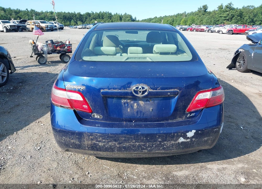 2007 TOYOTA CAMRY LE VIN: 4T1BE46K27U052044