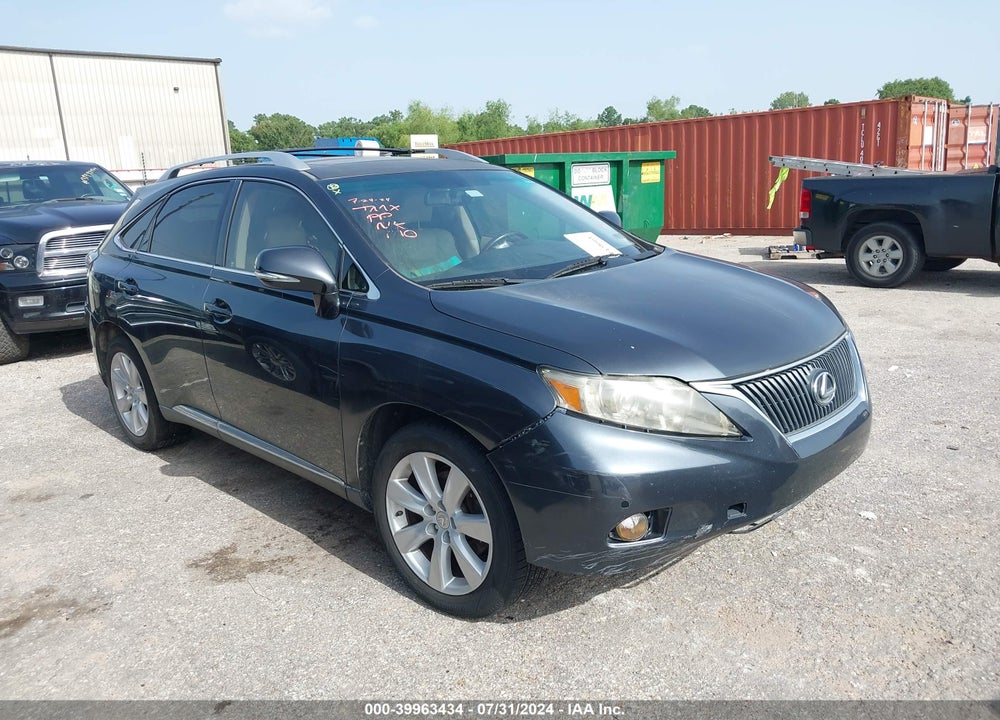 2010 LEXUS RX 350 VIN: 2T2ZK1BA8AC027172
