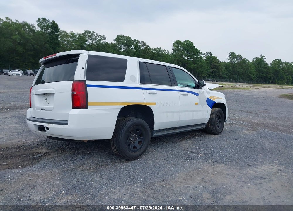 2018 CHEVROLET TAHOE COMMERCIAL FLEET VIN: 1GNLCDEC4JR223144