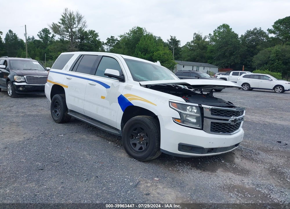2018 CHEVROLET TAHOE COMMERCIAL FLEET VIN: 1GNLCDEC4JR223144