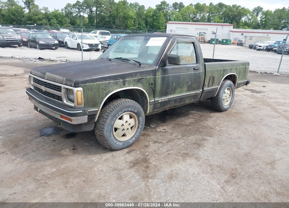 1991 CHEVROLET S TRUCK S10 VIN: 1GCCT14Z6M0143849