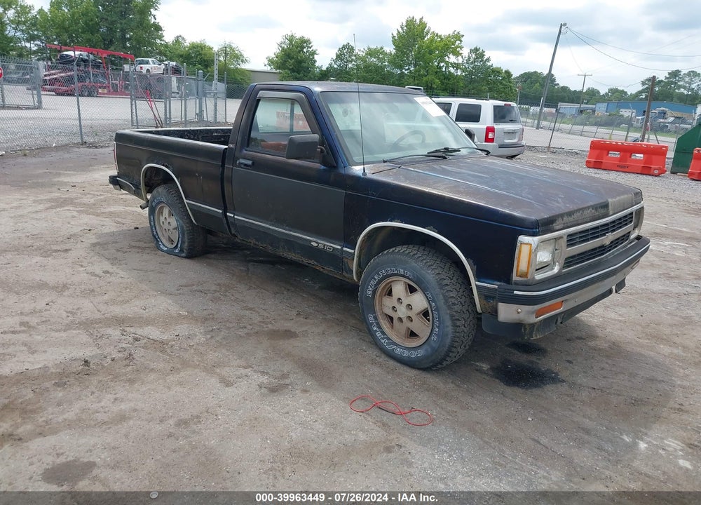 1991 CHEVROLET S TRUCK S10 VIN: 1GCCT14Z6M0143849