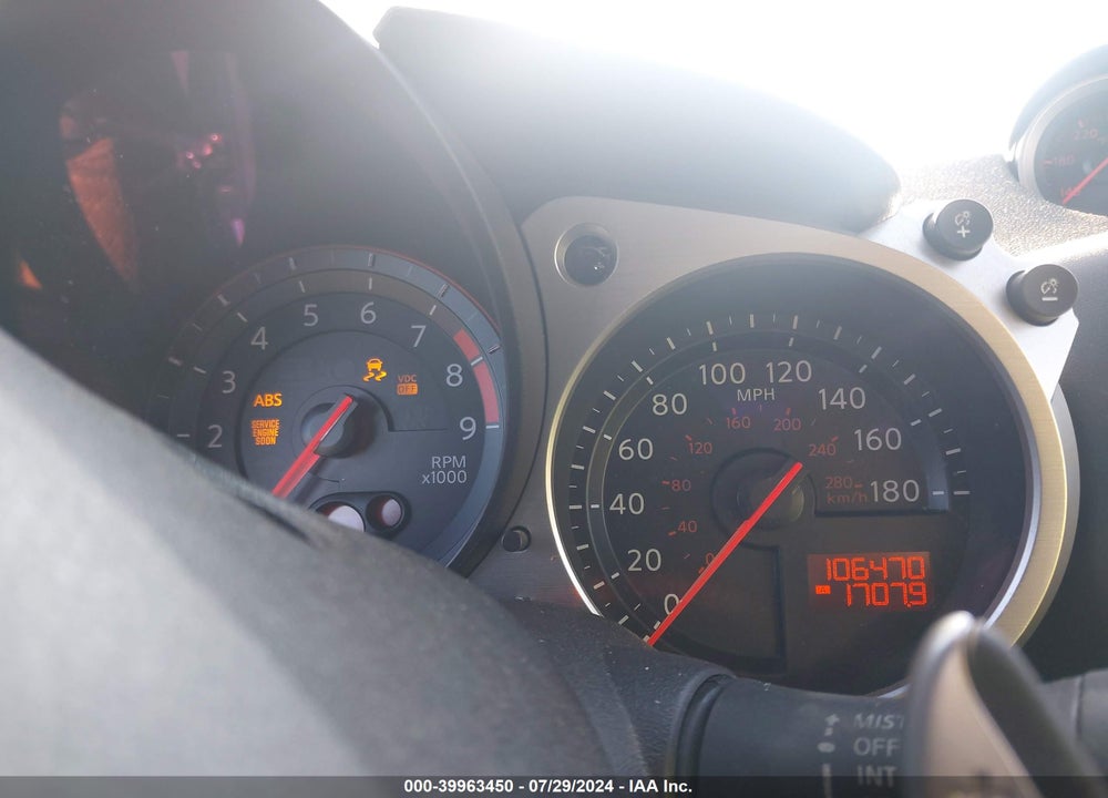2010 NISSAN 370Z VIN: JN1AZ4EH5AM506890