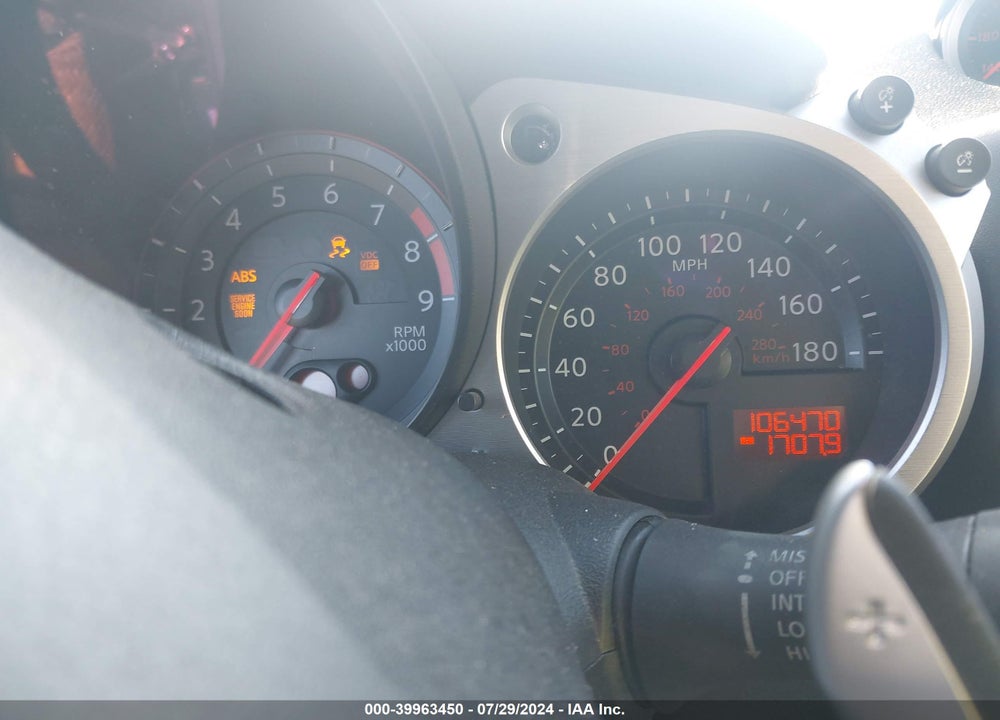 2010 NISSAN 370Z VIN: JN1AZ4EH5AM506890