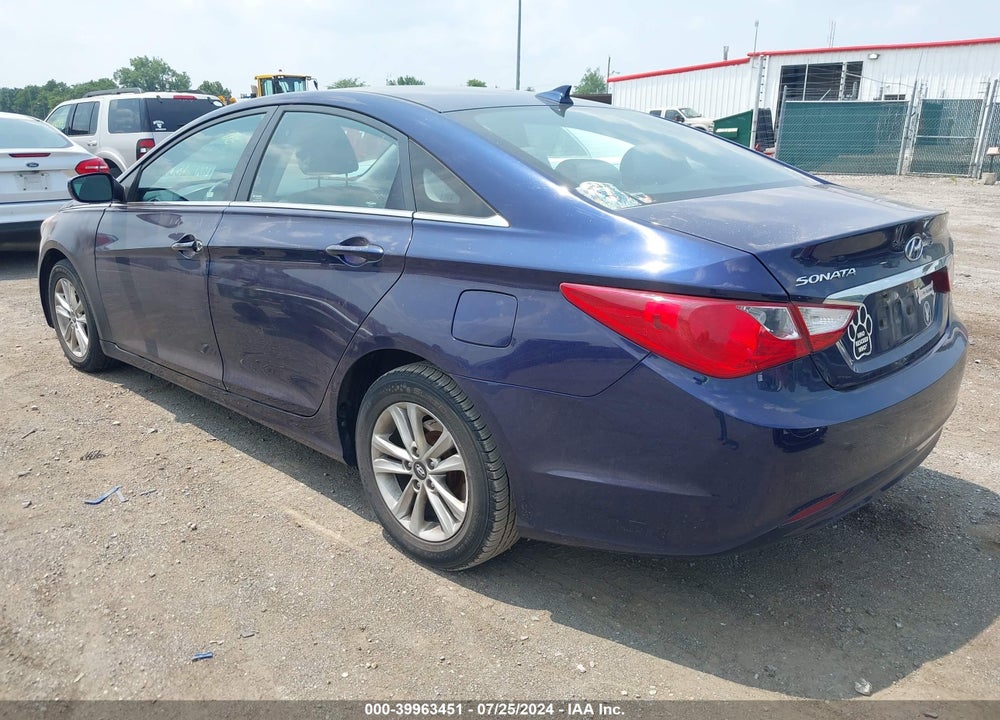 2013 HYUNDAI SONATA GLS VIN: 5NPEB4AC0DH796094