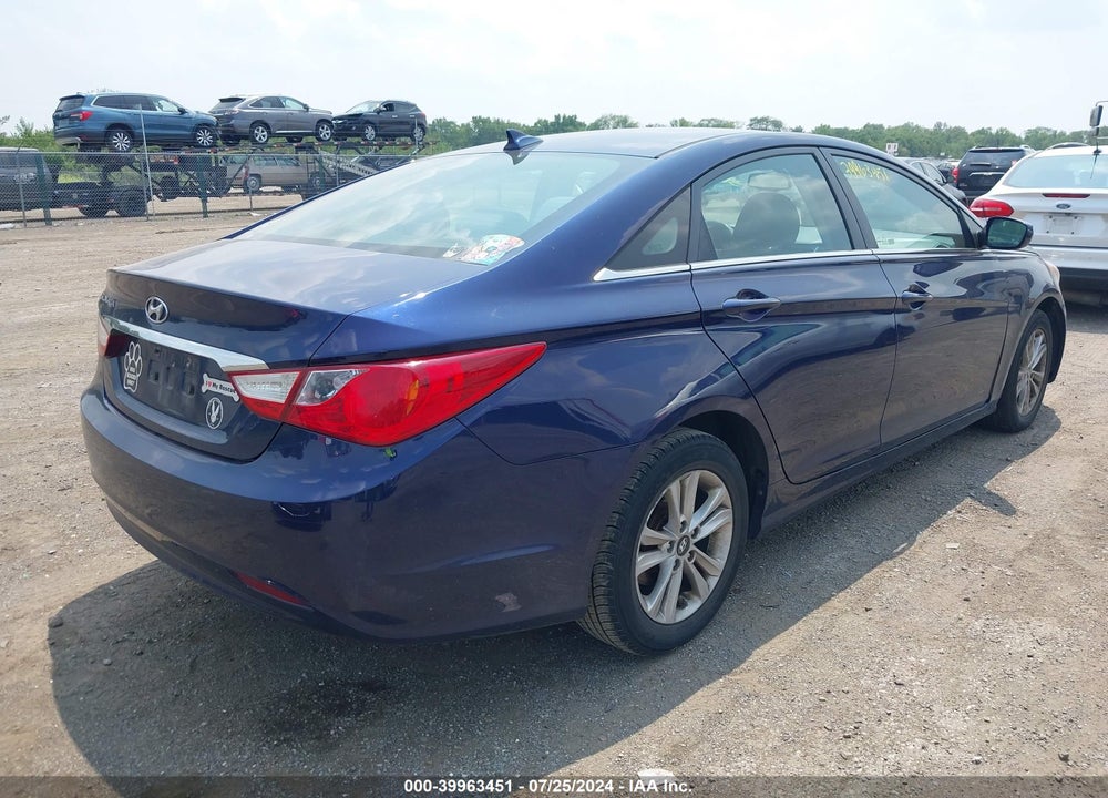 2013 HYUNDAI SONATA GLS VIN: 5NPEB4AC0DH796094