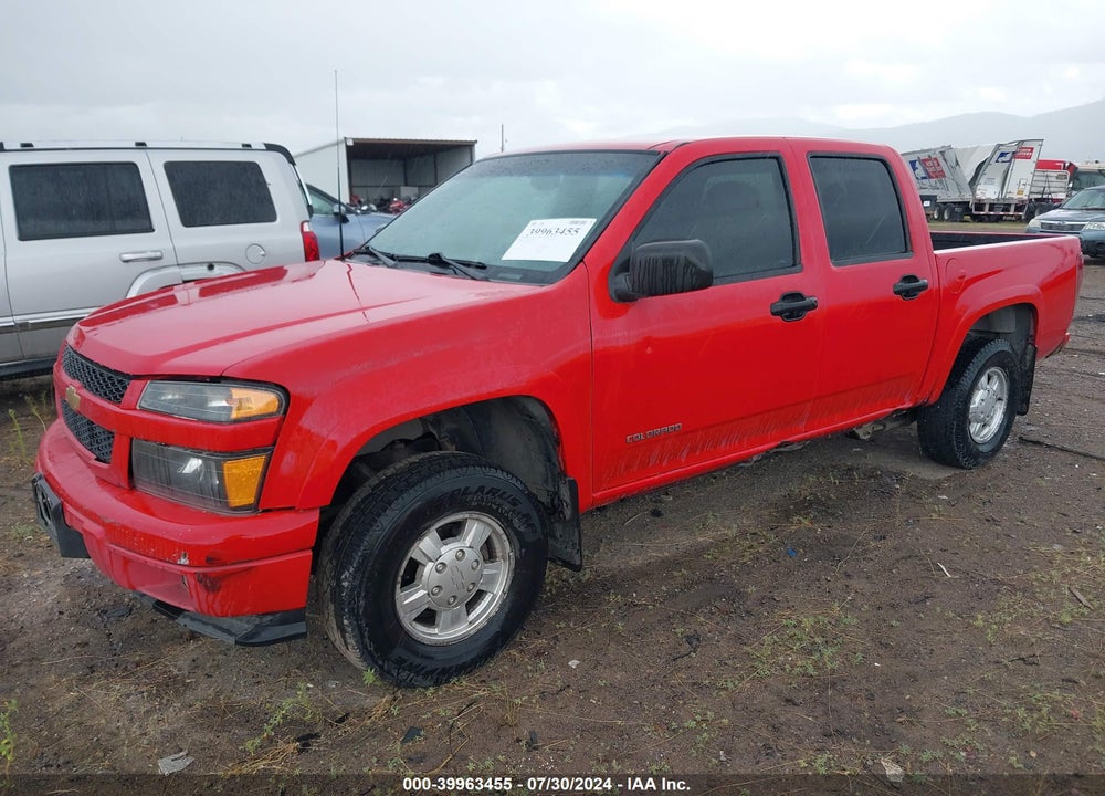 2005 CHEVROLET COLORADO LS VIN: 1GCDT136858242235